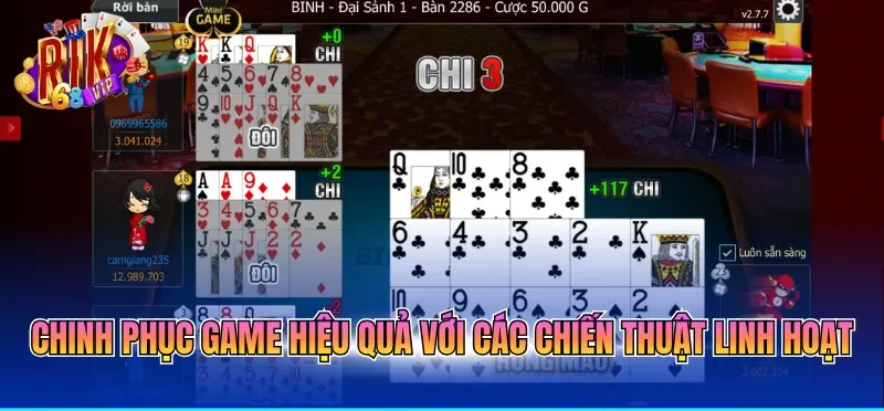 Game Bài Đổi Thưởng – Giải Trí Hấp Dẫn Không Thể Bỏ Qua 4 Chinh phục game hiệu quả với các chiến thuật linh hoạt