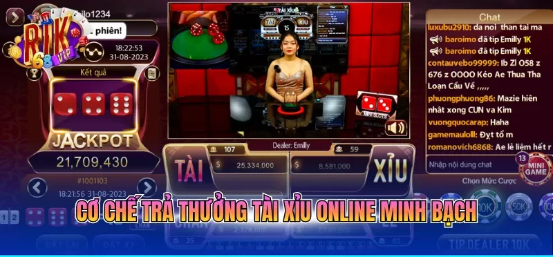 Tài Xỉu Online Đổi Thưởng Với Cách Tham Gia Đơn Giản 4 Cơ chế trả thưởng tài xỉu online minh bạch