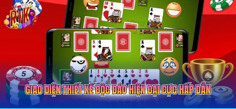 Game Bài Đổi Thưởng – Giải Trí Hấp Dẫn Không Thể Bỏ Qua 3 Giao diện thiết kế độc đáo hiện đại cực hấp dẫn